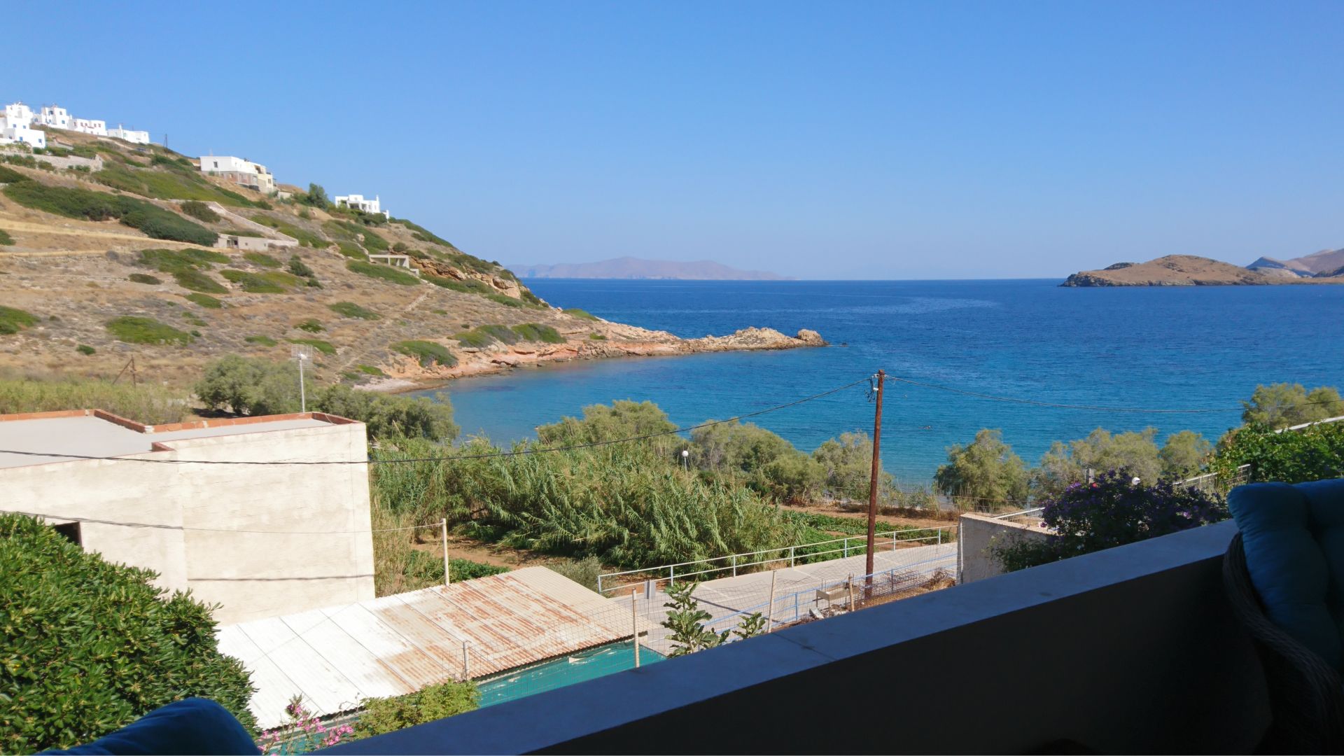 A village house for sale by the sea in Syros